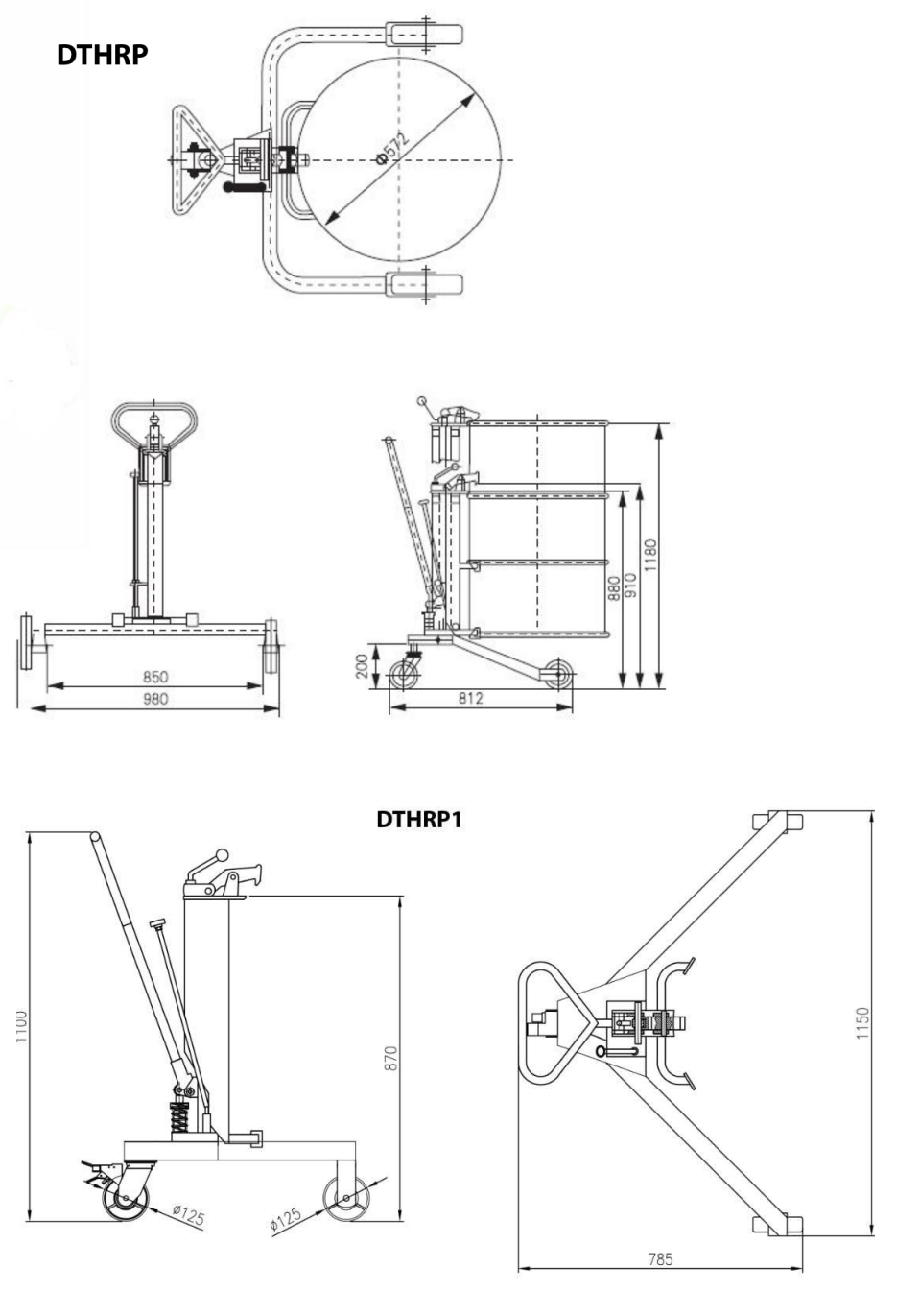 dthrp dimensions